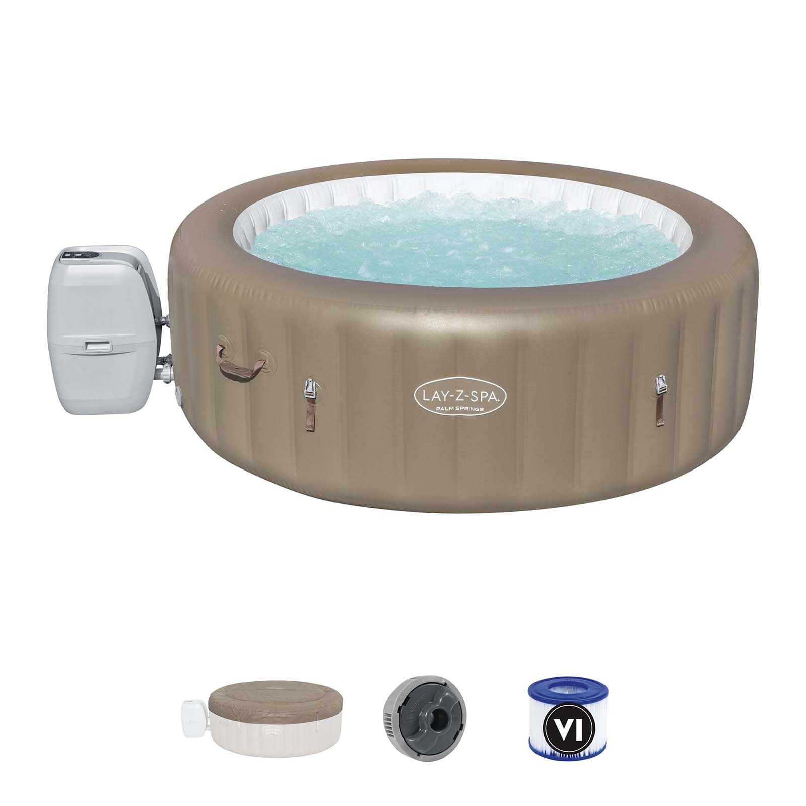 Spa insuflável hidromassagem 4-6 p. Lay-Z-Spa Palm Springs