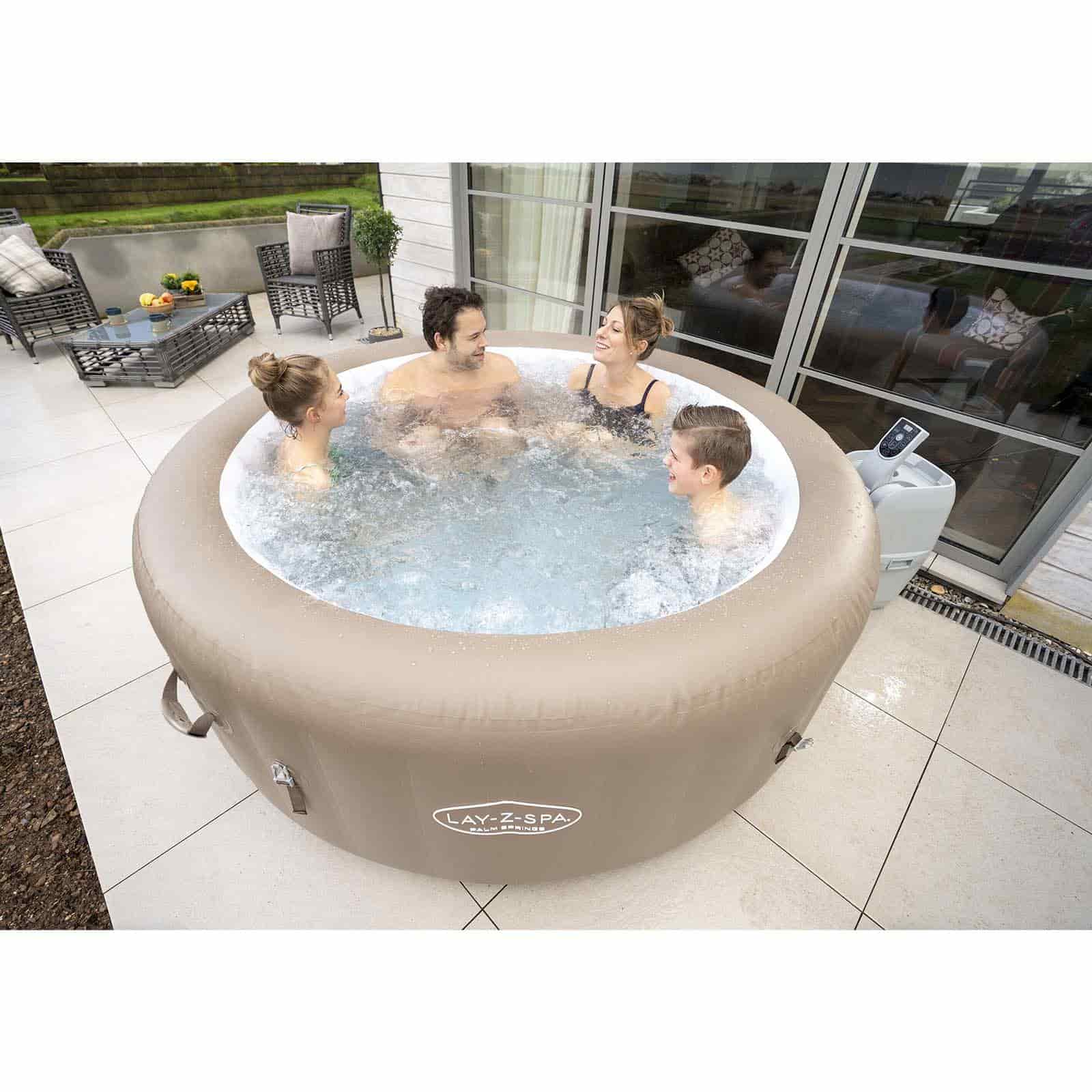 Spa insuflável hidromassagem 4-6 p. Lay-Z-Spa Palm Springs