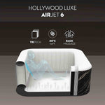 Spa hinchable para 4-6 pers. Lay-Z-Spa Hollywood Luxe