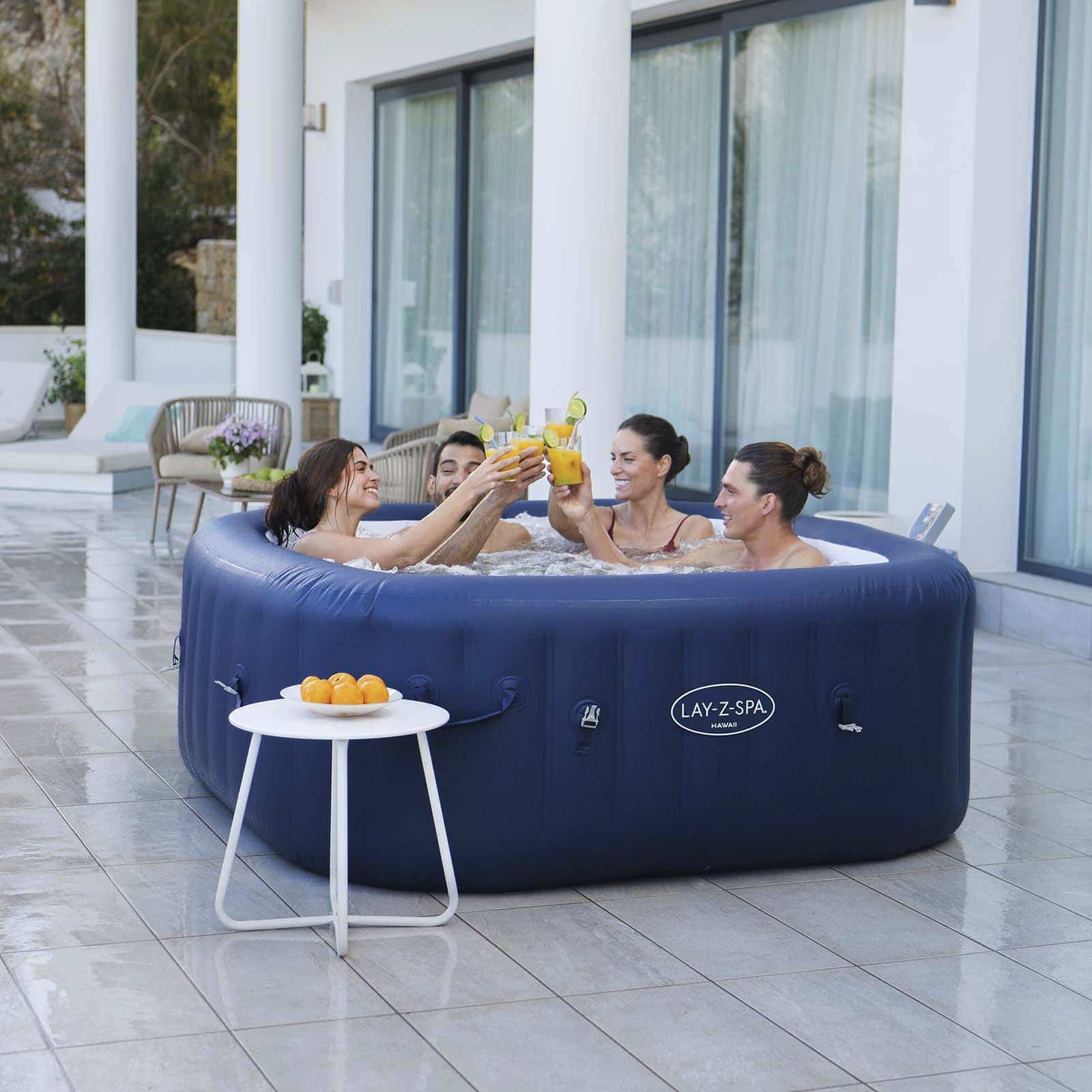 Spa insuflável hidromassagem 4-6 p. Lay-Z-Spa Hawaii Smart