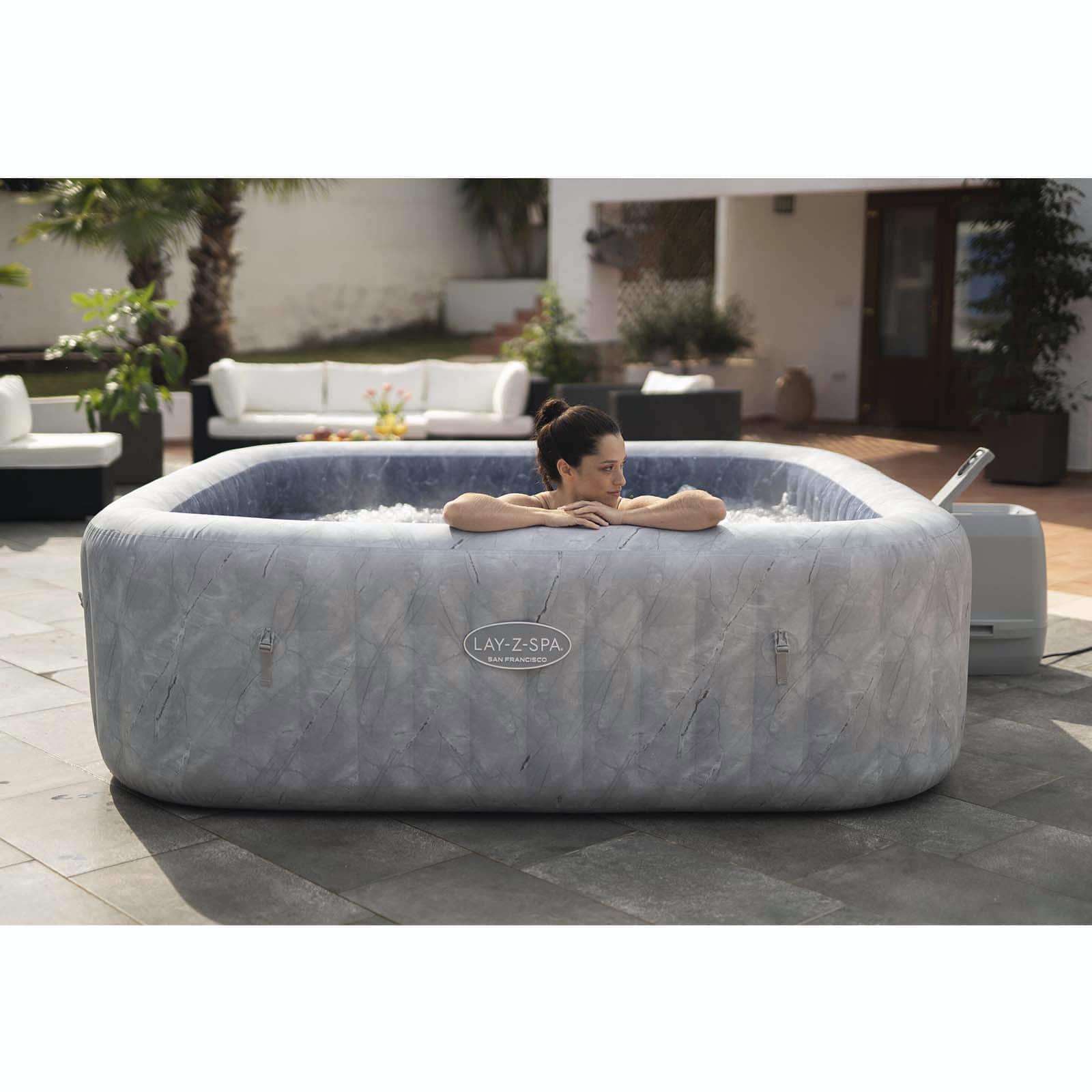 Spa insuflável 5-7 p. Lay-Z-Spa San Francisco Smart HydroJet