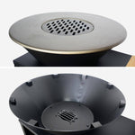Barbecue com espaço de armazenamento e capa protetora, 80cm